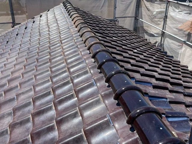 高砂市の棟積み替え改修完了